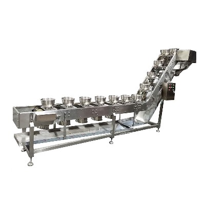 Vertical packaging machine matched with stainless steel bowl type elevator, chain bucket elevator, grain elevator directly supplied by the manufacturer