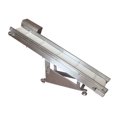 Manufacturer's direct supply of inclined finished product conveyor, food automatic assembly line elevator, logistics transportation support customization